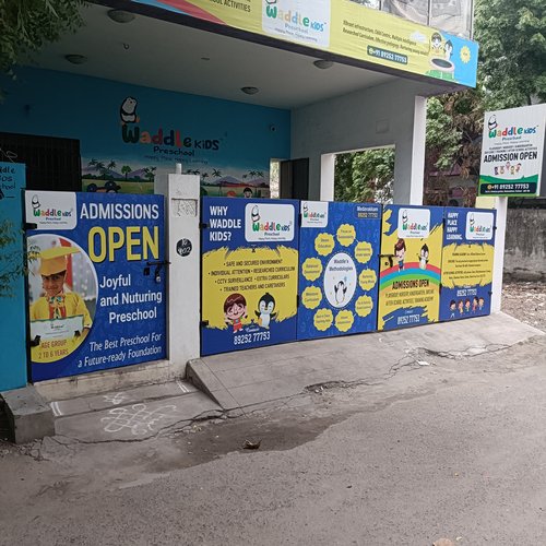 Inside Waddle Kids Medavakkam — child-friendly classroom design for play-based learning