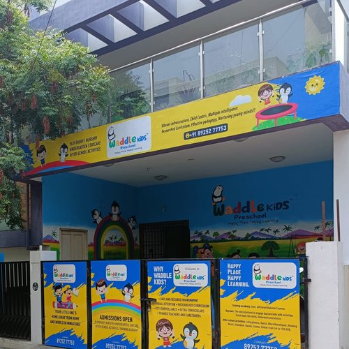 Waddle Kids Medavakkam preschool and daycare — Chennai campus established 2020