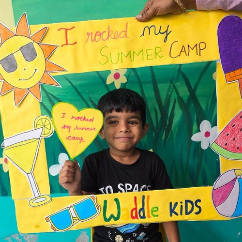 Summer camp fun activities at Waddle Kids Daycare — children enjoying holiday programmes