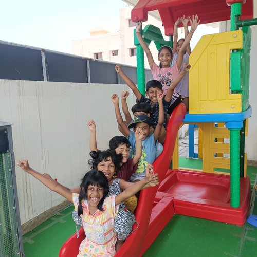 Summer camp playtime at Waddle Kids — fun-filled activities during school holidays