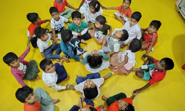 Playgroup classroom at Waddle Kids